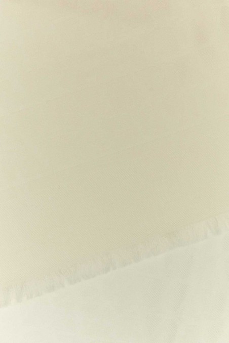 Valentino Szalik z logo z domieszką kaszmiru w kolorze kości słoniowej