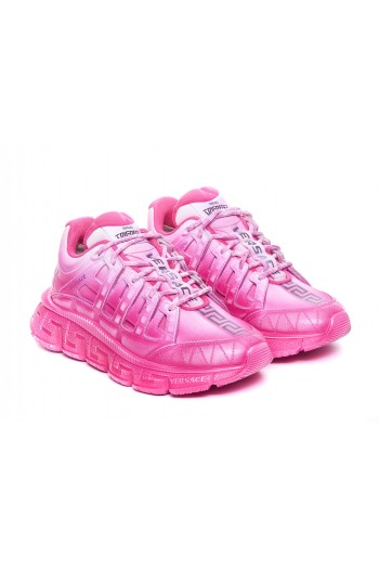 Versace Różowe sneakersy Trigreca, 10041821A089091PP40
