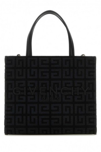 Givenchy Czarna płócienna torebka G-Tote