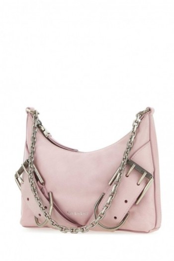 Givenchy Różowa skórzana torba na ramię Voyou Boyfriend Party