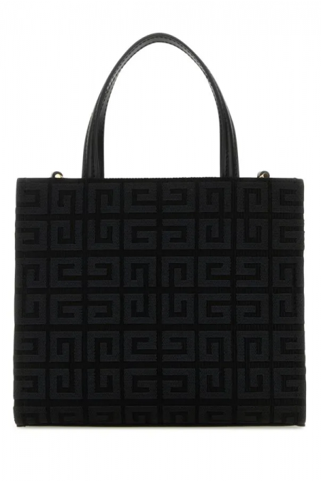 Givenchy Czarna płócienna torebka G-Tote