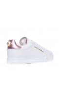 2Dolce & gabbana Białe sneakersy PORTOFINO z perłą, CK1602AN29887587
