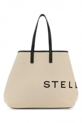Stella McCartney Torba shopper ze sznurka Stella Logo