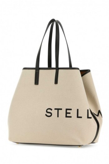 Stella McCartney Torba shopper ze sznurka Stella Logo