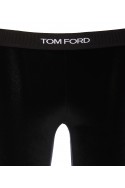 2Tom ford Jedwabne legginsy z logo