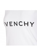 2Givenchy Top bez rękawów z logo Givenchy, biały