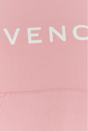 2Givenchy Różowa bawełniana bluza z logo