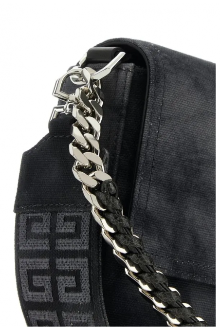 Givenchy Wielokolorowa płócienna torba na ramię 4G