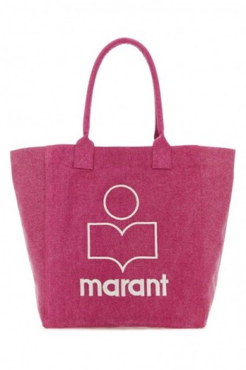 Isabel Marant Różowa torba shopper Yenky
