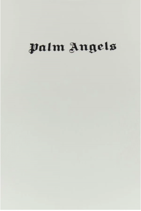 Palm Angels Biały top z elastycznego nylonu bez rękawów