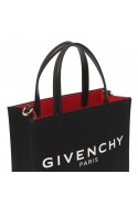2Givenchy Czarna torba shopper z logo
