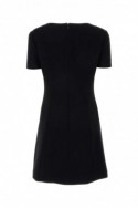 2Versace Czarna sukienka mini ze stretchem, czarna