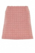 2Versace Różowa spódnica mini z boucle