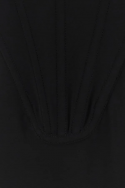 2Versace Czarna sukienka midi z elastycznej wiskozy