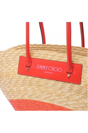 Jimmy Choo Plażowa torba na ramię z raffi