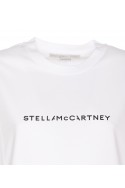 2Stella mccartney Bawełniana koszulka z logo, 6J01583SPY489000