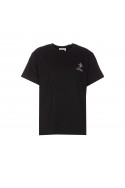 2Chloe Bawełniana koszulka z logo, czarna