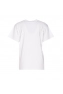 2Chloe Bawełniana koszulka z logo, biała